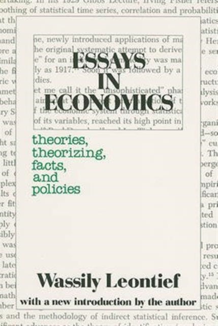 Book cover of: Essays in Economics