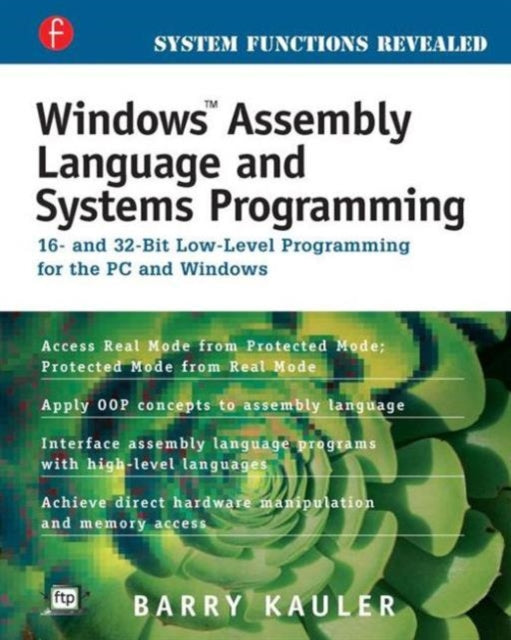 Book cover of: Windows Assembly Language and Systems Programming. By: Barry Kauler