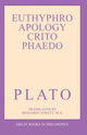 Book cover of: Euthyphro, Apology, Crito, and Phaedo. By: Πλάτων
