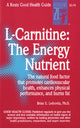 Book cover of: L-Carnitine. By: Brian Leibovitz