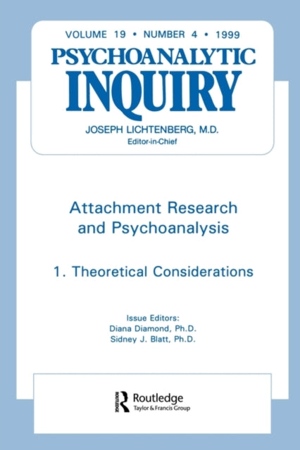 Attachment Research and Psychoanalysis