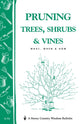 Book cover of: Pruning Trees, Shrubs & Vines. By: Editors of Garden Way Publishing