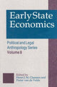 Book cover of: Early State Economics