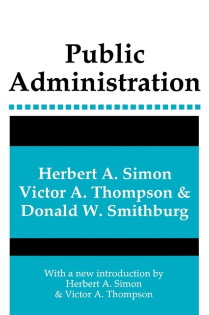 Book cover of: Public Administration