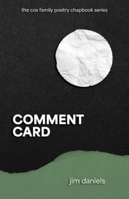 Book cover of: Comment Card. By: Jim Daniels