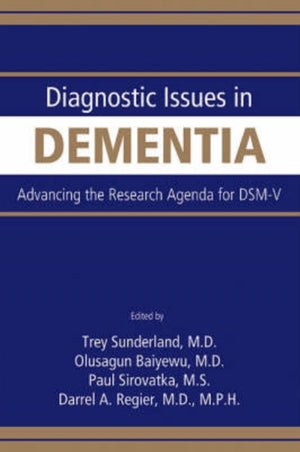 Diagnostic Issues in Dementia