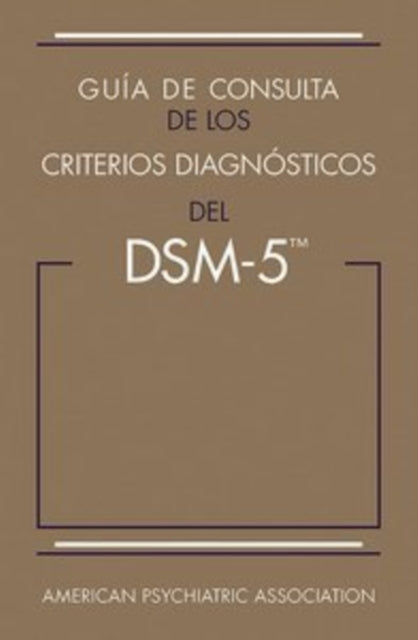 Book cover of: Guia de consulta de los criterios diagnosticos del DSM-5®