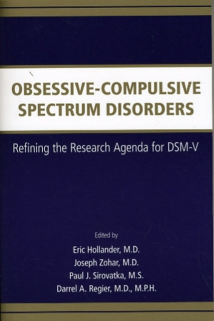 Book cover of: Obsessive-Compulsive Spectrum Disorders