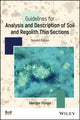 Book cover of: Guidelines for Analysis and Description of Soil and Regolith Thin Sections. By: Georges Stoops