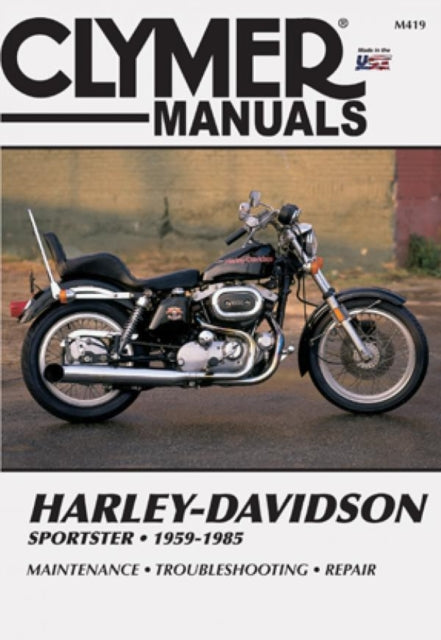 Book cover of: H-D Sportsters 59-85. By: Jeff Robinson