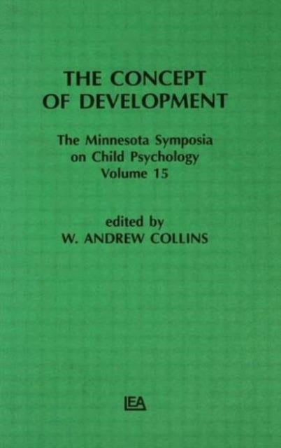 Book cover of: Concept of Development. By: W. A. Collins