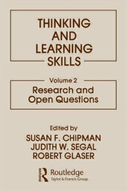 Book cover of: Thinking and Learning Skills