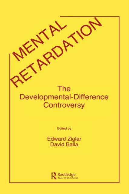 Book cover of: Mental Retardation