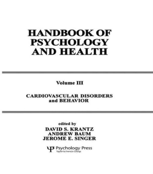 Book cover of: Cardiovascular Disorders and Behavior