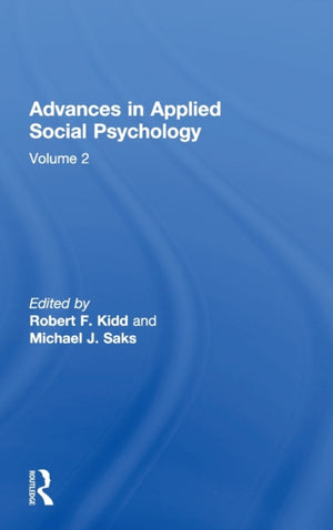 Advances in Applied Social Psychology