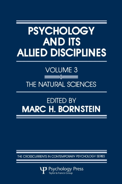 Book cover of: Psychology and Its Allied Disciplines. By: M. H. Bornstein