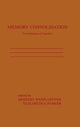 Book cover of: Memory Consolidation
