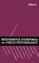 Book cover of: Minnesota Symposia on Child Psychology. By: J. P. Hill