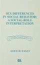 Book cover of: Sex Differences in Social Behavior