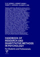 Book cover of: Handbook of Research and Quantitative Methods in Psychology. By: R.M. Yaremko