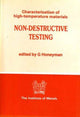 Book cover of: Non-Destructive Testing. By: M. McLean
