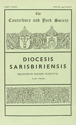 Registers of Roger Martival, Bishop of Salisbury, 1315-1330, IIi