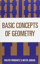 Book cover of: Basic Concepts of Geometry. By: Meyer Jordan