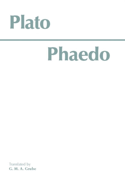 Book cover of: Phaedo