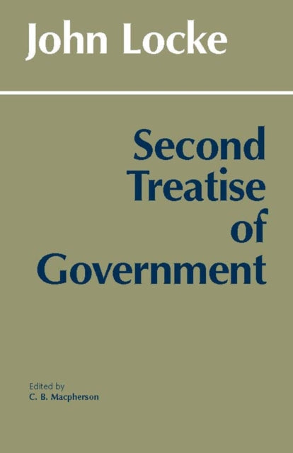 Book cover of: Second Treatise of Government