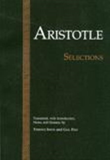 Book cover of: Aristotle: Selections