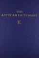 Book cover of: Assyrian Dictionary of the Oriental Institute of the University of Chicago, Volume 8, K. By: Martha T. Roth