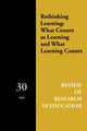 Book cover of: Rethinking Learning: What Counts as Learning and What Learning Counts