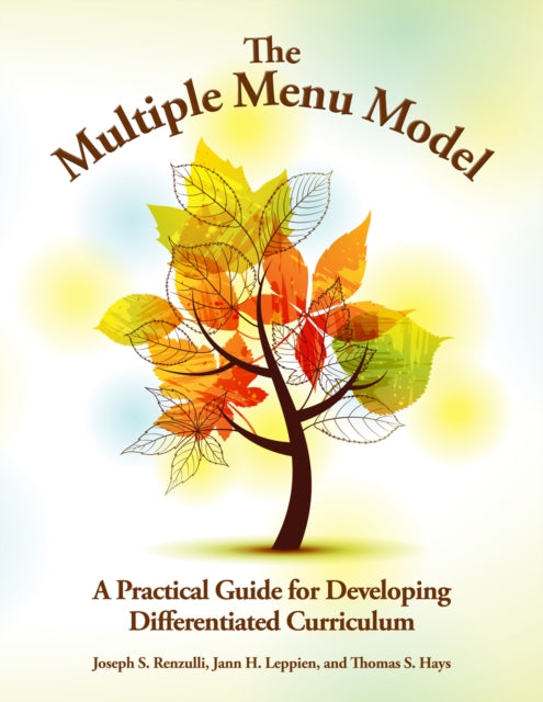 Book cover of: Multiple Menu Model. By: Joseph S. Renzulli