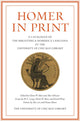 Book cover of: Homer in Print. By: Glenn W. Most