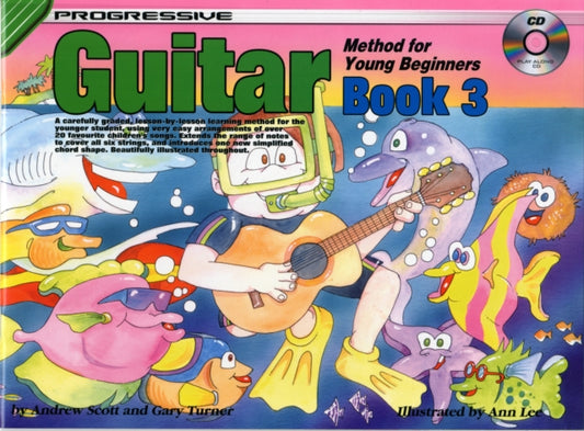 Book cover of: Progressive Guitar Method for Young Beginners-Bk 3