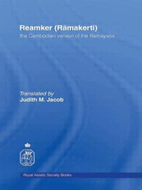 Book cover of: Cambodian Version of the Ramayana. By: Kuoch Haksrea