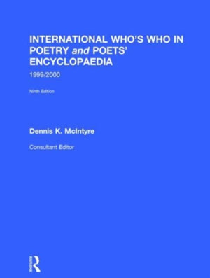 International Who's Who in Poetry and Poets Encyclopedia