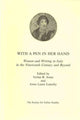 Book cover of: With a Pen in Her Hand