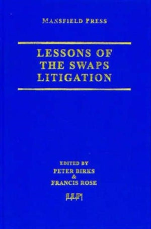 Lessons of the Swaps Litigation