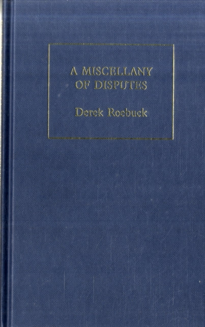Book cover of: Miscellany of Disputes. By: Derek Roebuck