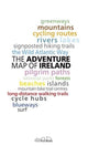 Book cover of: Adventure Map of Ireland