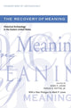 Book cover of: Recovery of Meaning