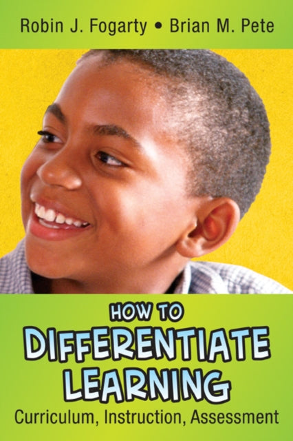 Book cover of: How to Differentiate Learning. By: Robin J. Fogarty