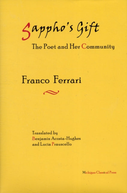 Book cover of: Sappho's Gift. By: Franco Ferrari