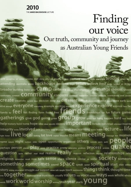 Book cover of: Finding Our Voice. By: Australian Young Friends (Quakers) Staff