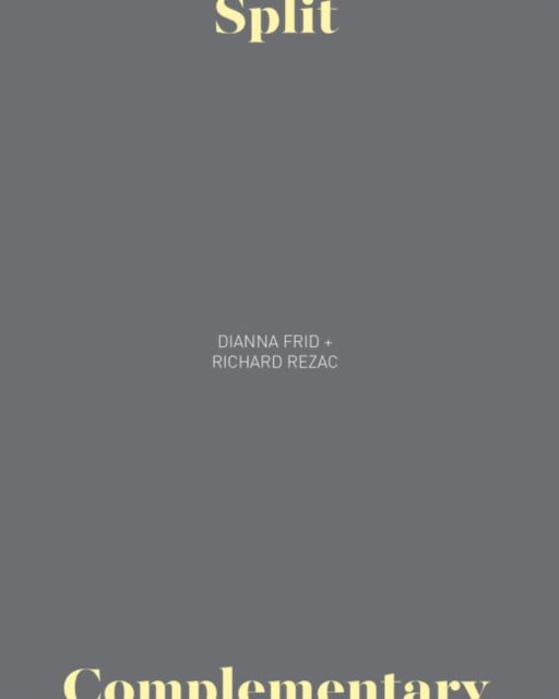 Book cover of: Dianna Frid + Richard Rezac – Split Complementary. By: Matthew Girson