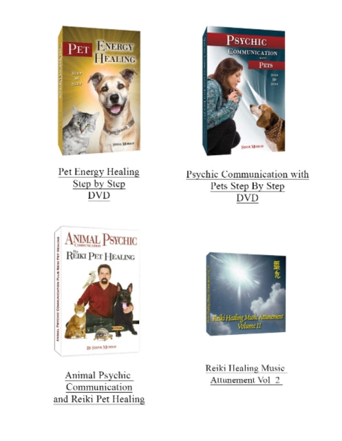Book cover of: Pet Psychic & Healing Certification Program. By: Murray, Steve