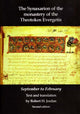 Book cover of: Synaxarion of the Monastery of Theotokos Evergetis