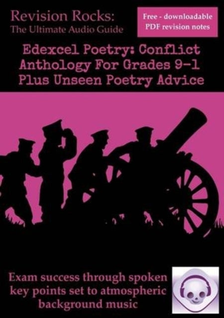 Book cover of: Edexcel GCSE Poetry: Conflict Anthology for Grades 9-1 Plus Unseen Poetry Advice