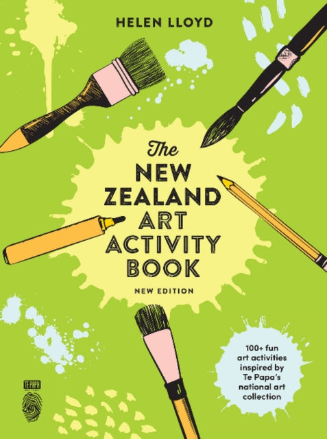 Book cover of: New Zealand Art Activity Book. By: Helen Lloyd